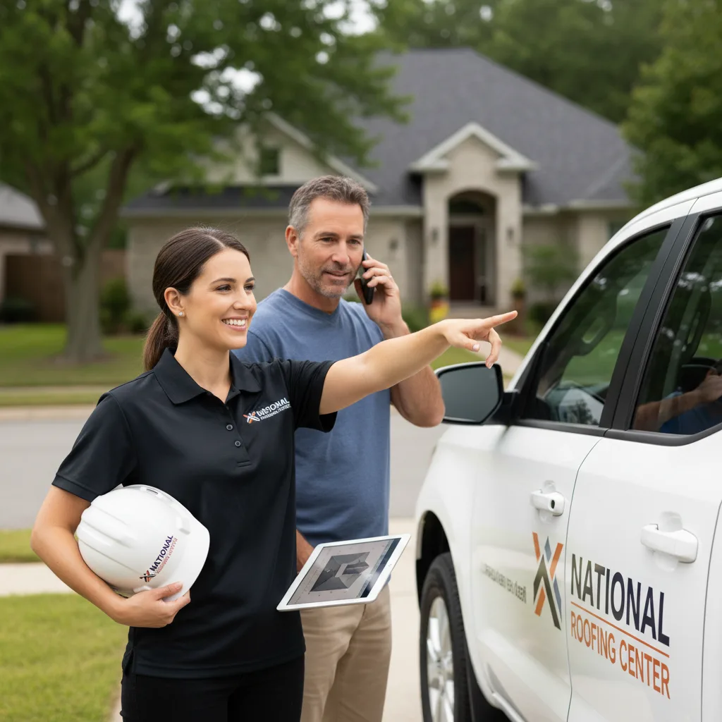 National Roofing Center customer support in Ethel